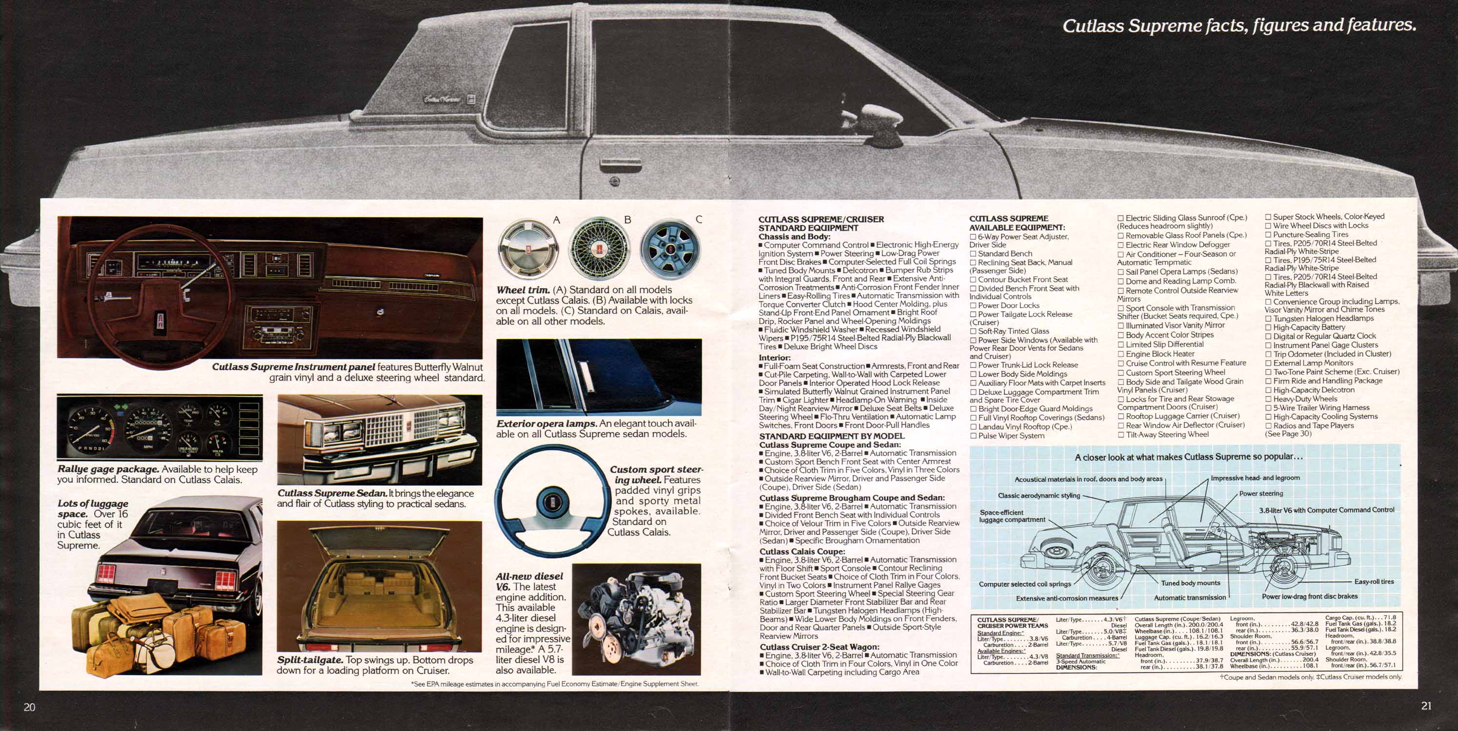 1982 Oldsmobile Small-Size Brochure Page 9